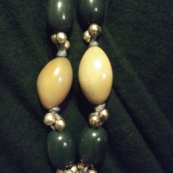 NWT Artesanias Ortebra Chunky Long Statement Necklace Earth Tones Western - Picture 6 of 12